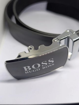 Cinturón BOSS Piel Automático Negro