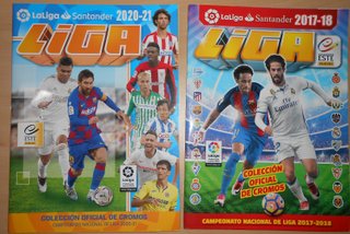6 Álbumes Fútbol Vacíos LFP