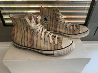 Converse All Star Beige Rayas dif colore T.41 (15)