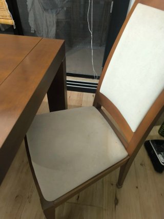 Mesa Comedor Madera Extensible + 6 Sillas