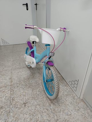Bicicleta Infantil Frozen 14 Toimsa