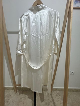 Bata Novia Satén Talla M Blanca