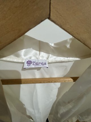 Bata Novia Satén Talla M Blanca