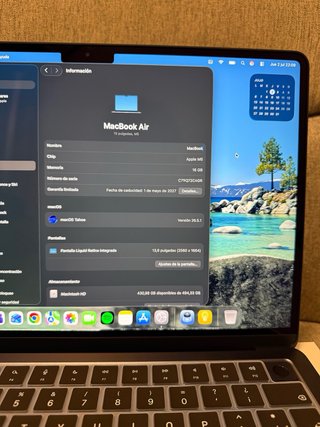 MacBook Air M5 de 13,6’ 512GB Azul