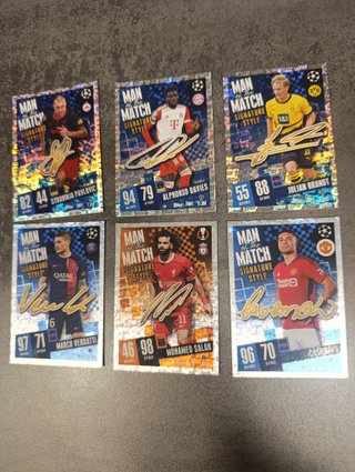Cromos Champions League Man of the Match