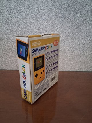 Nintendo Game Boy Color Amarilla + Manual + Caja