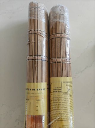 Estor de bambú para interior o exterior