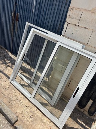 7 Ventanas Aluminio Blancas