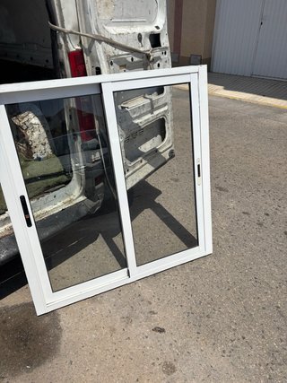 7 Ventanas Aluminio Blancas