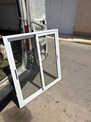 7 Ventanas Aluminio Blancas
