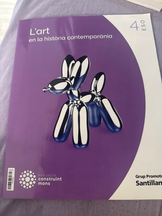 libro L’art en la historia contemporánea