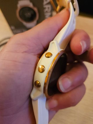 Garmin Fenix 6S Pro Oro Blanco,para piezas