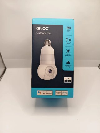 Cámara Seguridad GNCC Tipo Bombilla 2K