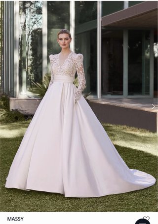 Vestido de Novia Pronovias Princesa Encaje