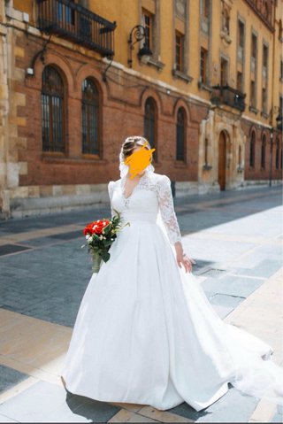 Vestido de Novia Pronovias Princesa Encaje
