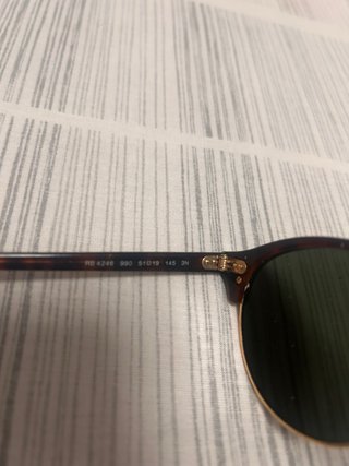 Gafas Ray-Ban Clubround 4246 Marrón/Verde