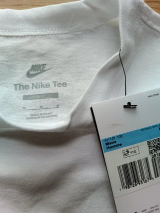 Camiseta Nike Hombre Blanca