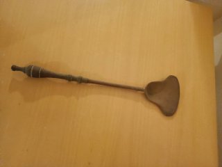 Pala da cammino in ottone
