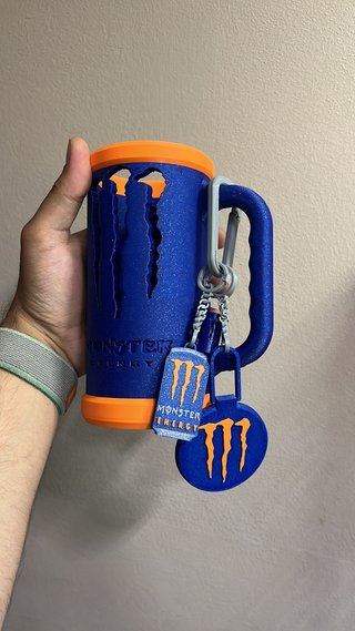 Tazza 3D per lattina Monster Energy