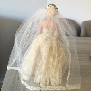 Barbie Novia Vestido Encaje y Velo