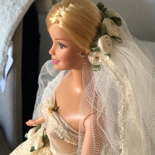 Barbie Novia Vestido Encaje y Velo