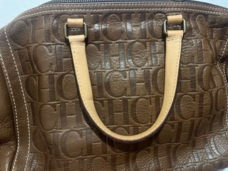 Bolso Carolina Herrera CH Marrón Andy 13