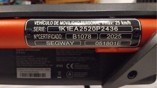 Patinete Eléctrico Segway 1600W 70km