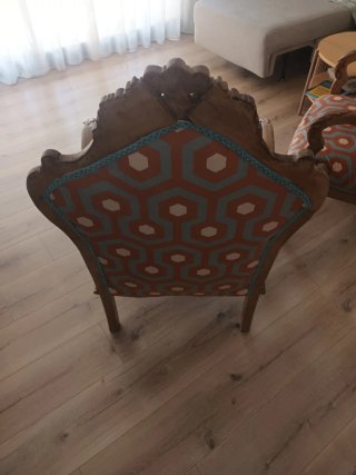 Pareja Sillones Antiguos Restaurados