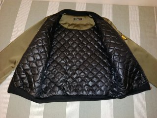 Cazadora Bomber Militar Verde Caqui