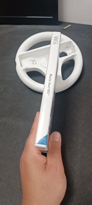 Mario Kart Wii + Volante Wii