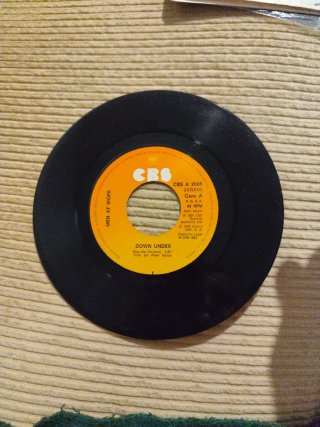 Men At Work - Down Under 7 Vinilo CBS A 2066