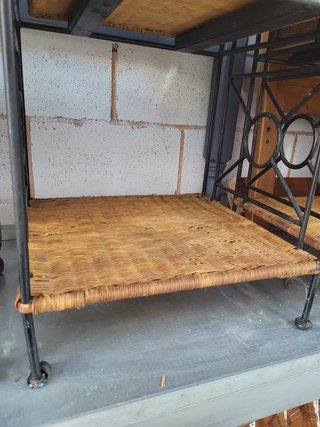 Coppia di comodini rustici