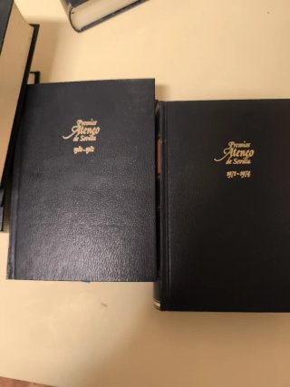Premios Ateneo de Sevilla 1969-1985 5 tomos.