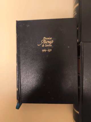 Premios Ateneo de Sevilla 1969-1985 5 tomos.