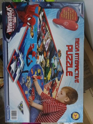 Puzzle Interactivo Spiderman Clementoni