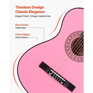Chitarra classica, 960 mm, Kit per principianti di