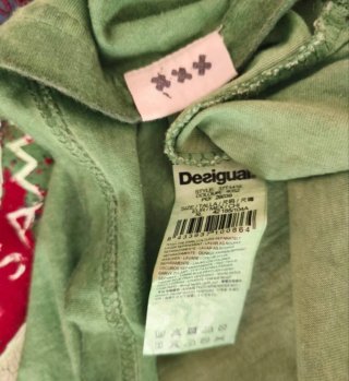 Camiseta Desigual Vintage  XL "La Vida es Chula"