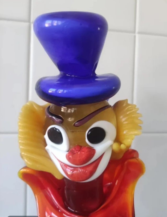 Figura porcelana pareja y payaso cristal