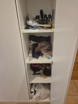 Armario Ikea Kleppstad Blanco