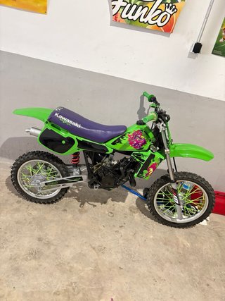 Kawasaki Kx 80 1985 2T o motor completo