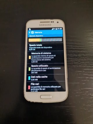 Samsung Galaxy S4 mini 4G bianco GT-I9195