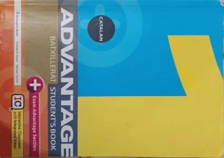 Libro Inglés Advantage Batxillerat