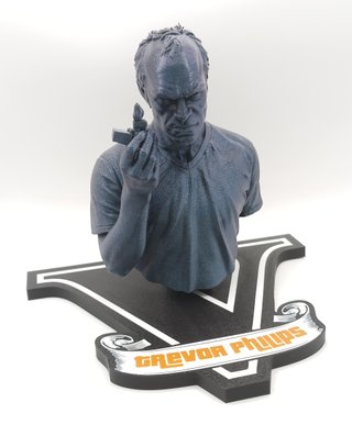 Busto Trevor Philips GTA V Playstation Videogames