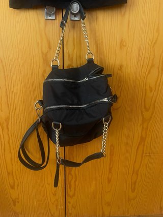 Vestido EMO Talla Única y Bolso Negro