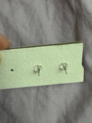 Pendientes Plata 925 Circonitas. Sin marca.
