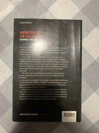 Memorias de un ultra - Antonio Salas