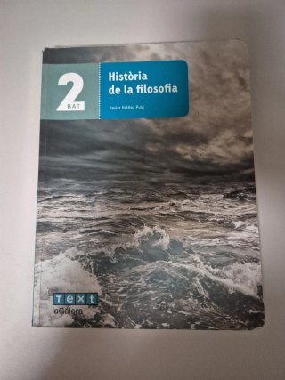 Història de la filosofia, 2 BAT
