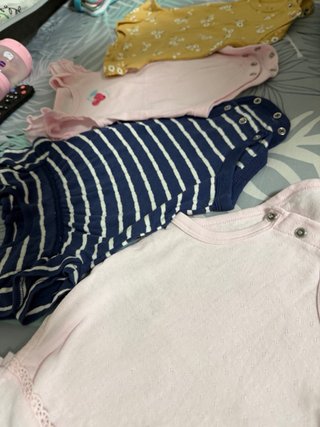 Lote Bodys Bebé Niña