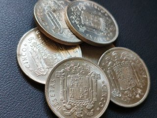 Monedas 5 Pesetas 1949
