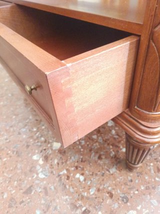 Mesa de centro madera y cristal